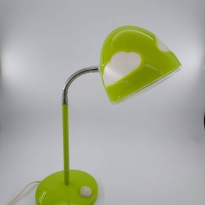 Green IKEA Skojig cloud desk lamp. A0803