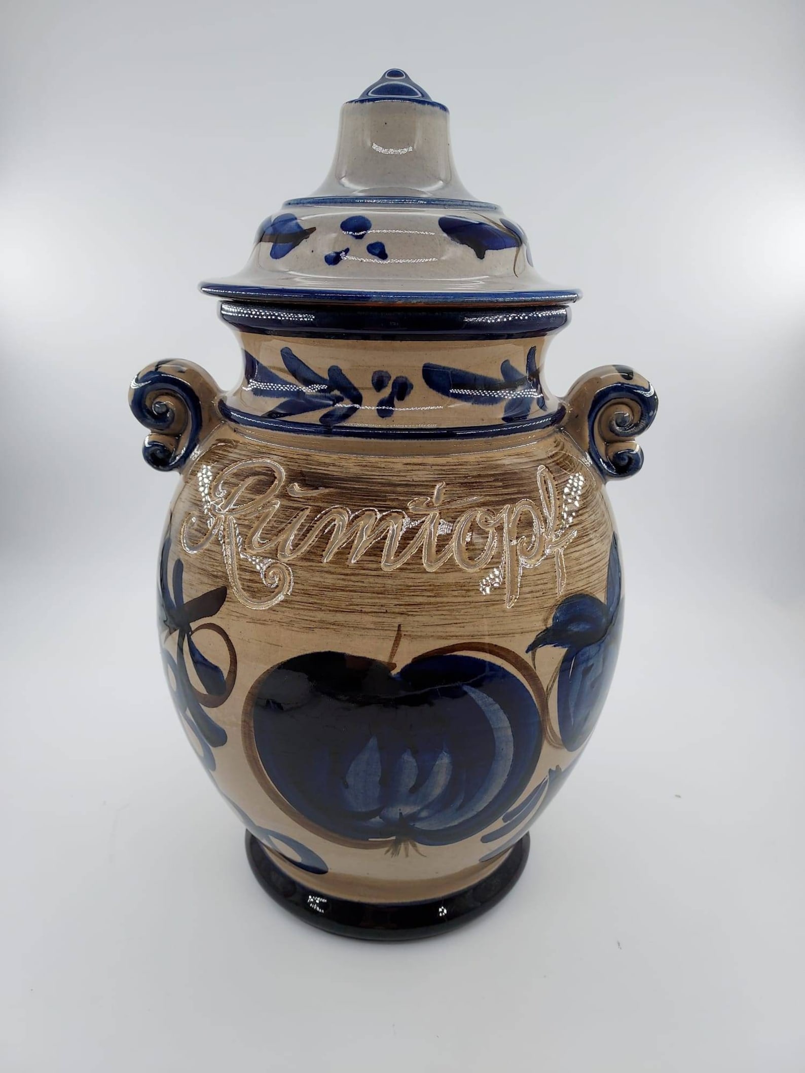 Vintage West Germany Scheurich ceramic rumtopf wgp 826-36
