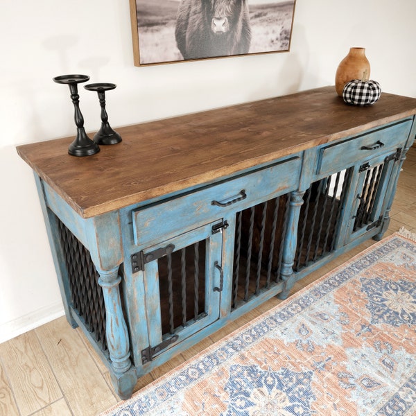 Dog Crate Furniture Etsy
