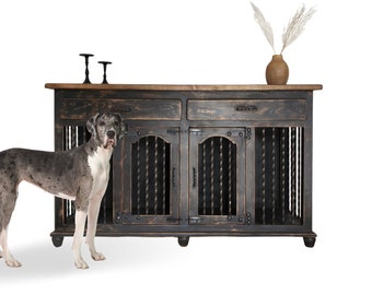 Curated visual reference: Gallery Detail: Tall Dog Crate Furniture