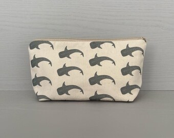 Whale Shark Cosmetic Bag