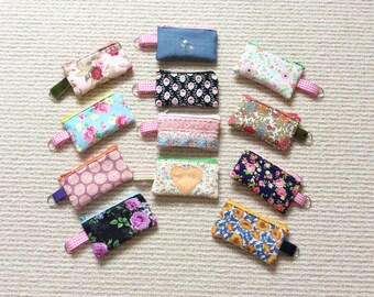 Small zip pouches