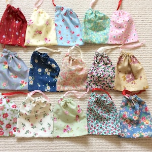 Tiny Drawstring bags