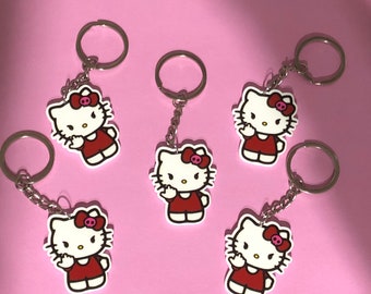 Kitty Keychain Etsy Kitty Keychain Etsy