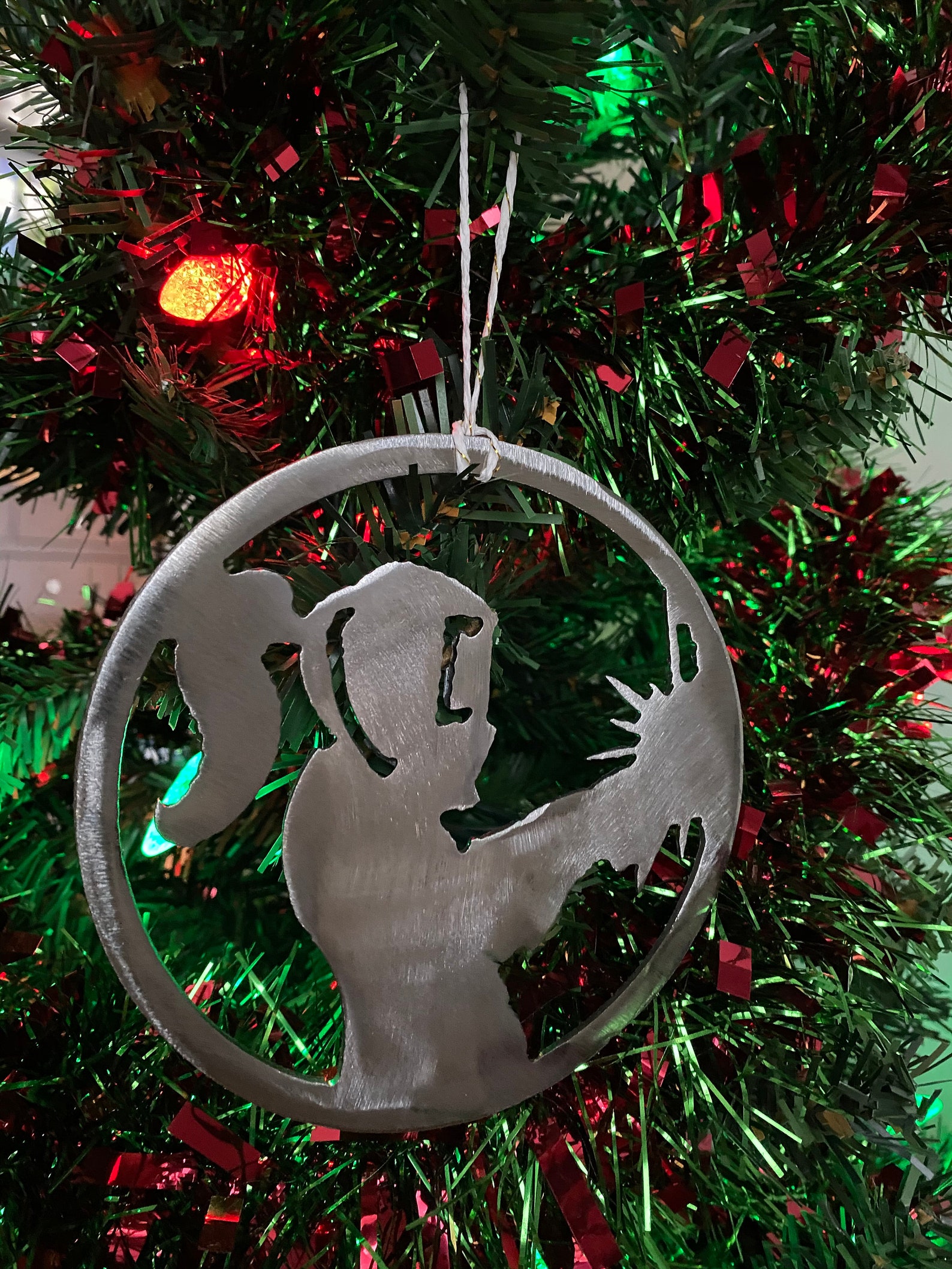 Female Welder Christmas Ornament Etsy