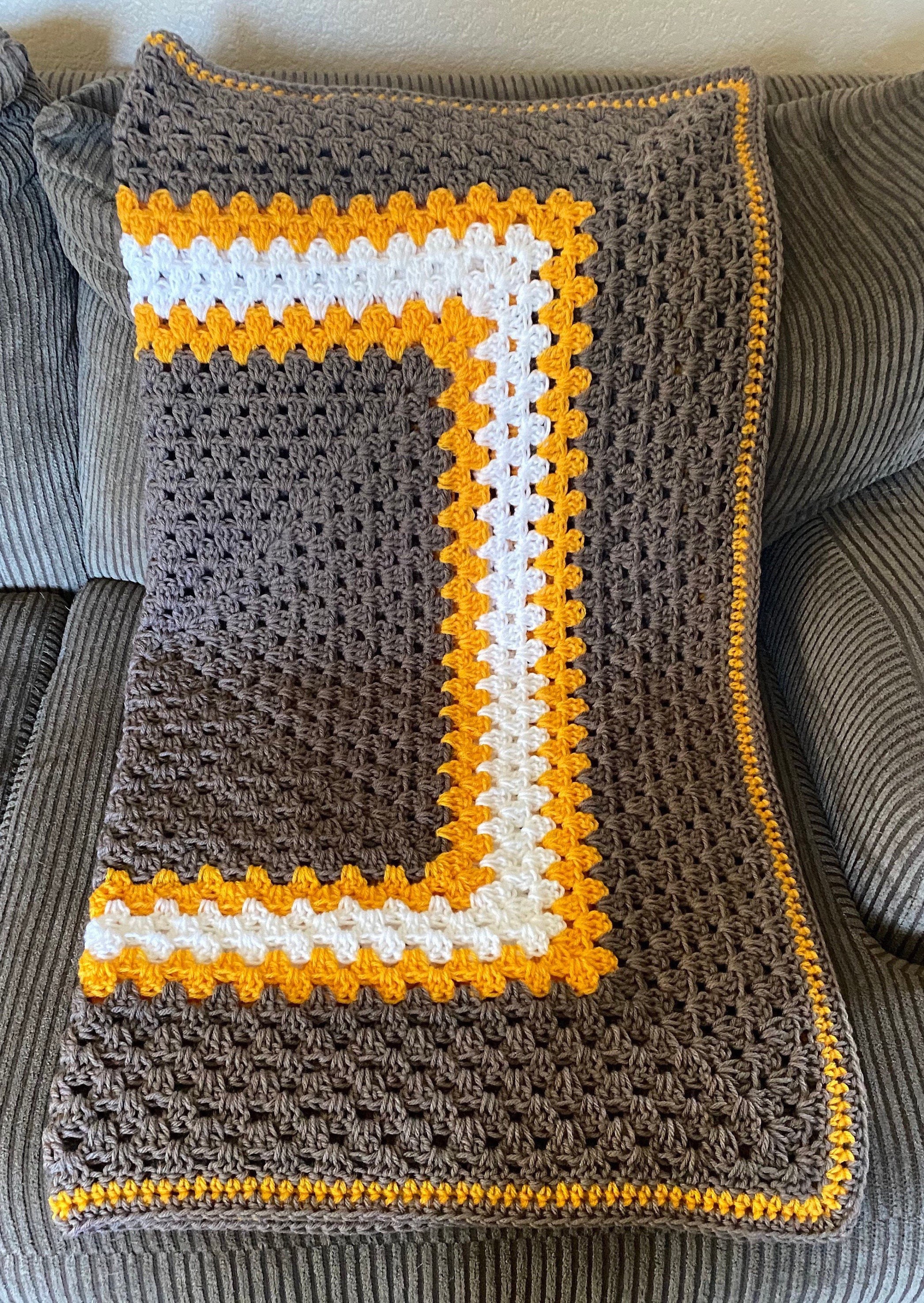 Crocheted SD Padres Child/teen Blanket, Afghan, Lap Blanket - Etsy