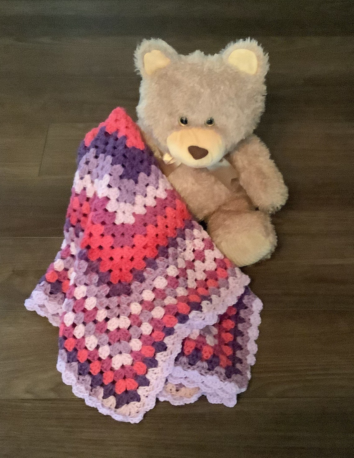Crocheted Child/Crib Blanket Etsy