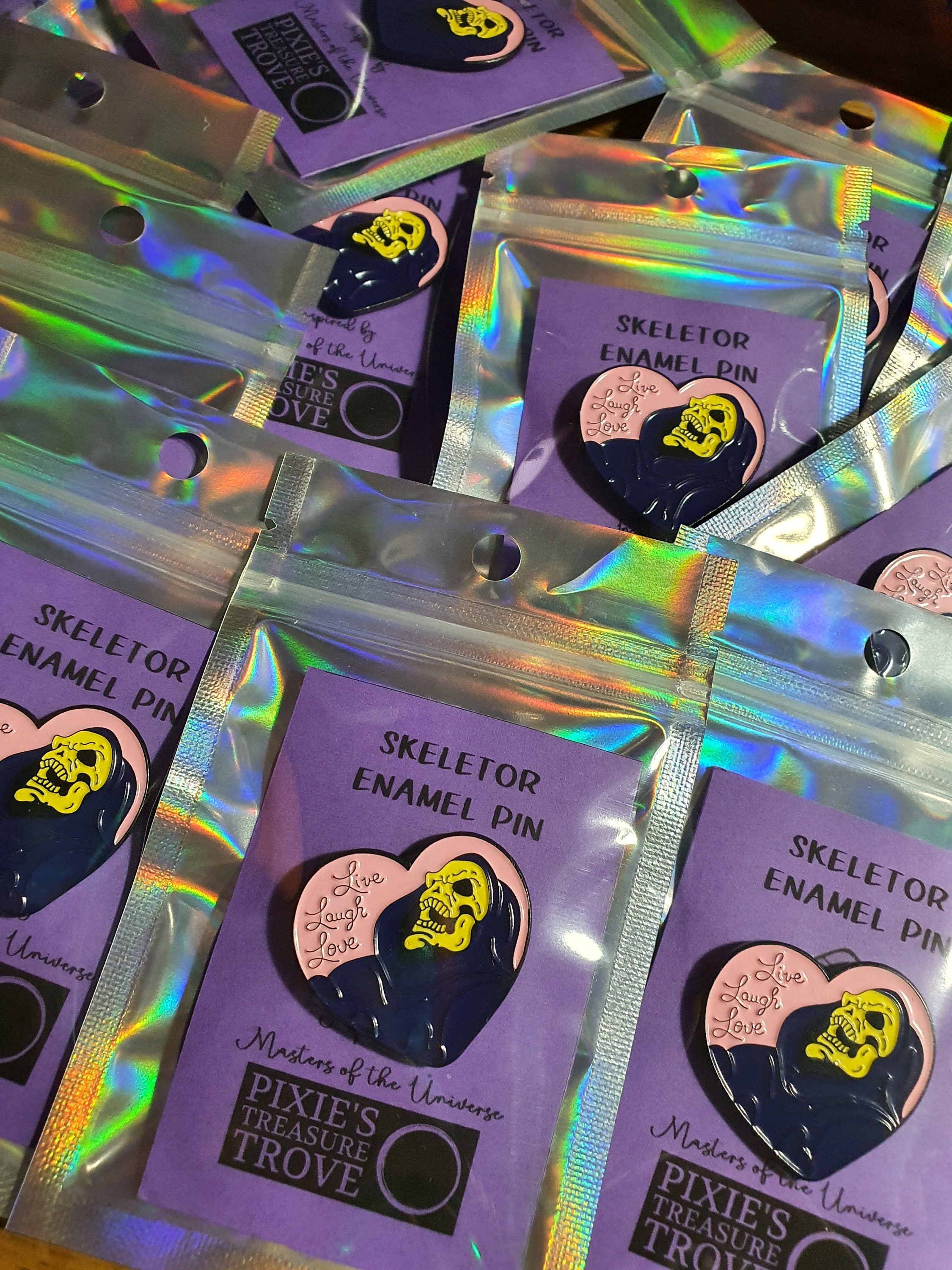 Skeletor Enamel Pin | Etsy