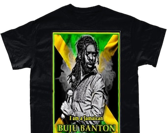 Buju banton tshirt Clearance