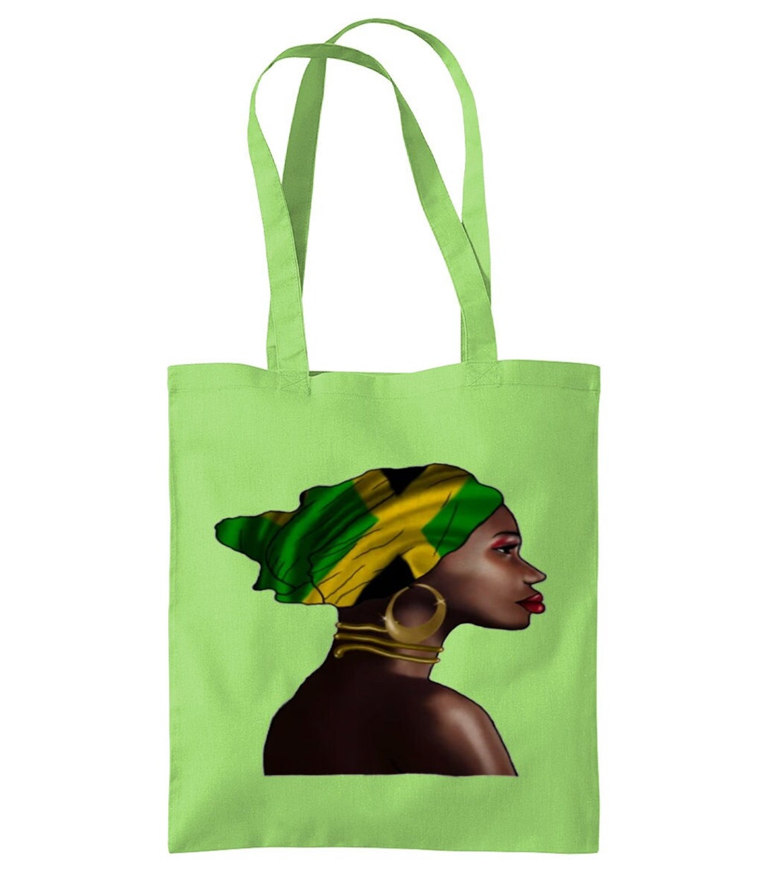Proud Jamaican Woman Tote Bag Black Women Gift Melanin Tote Etsy