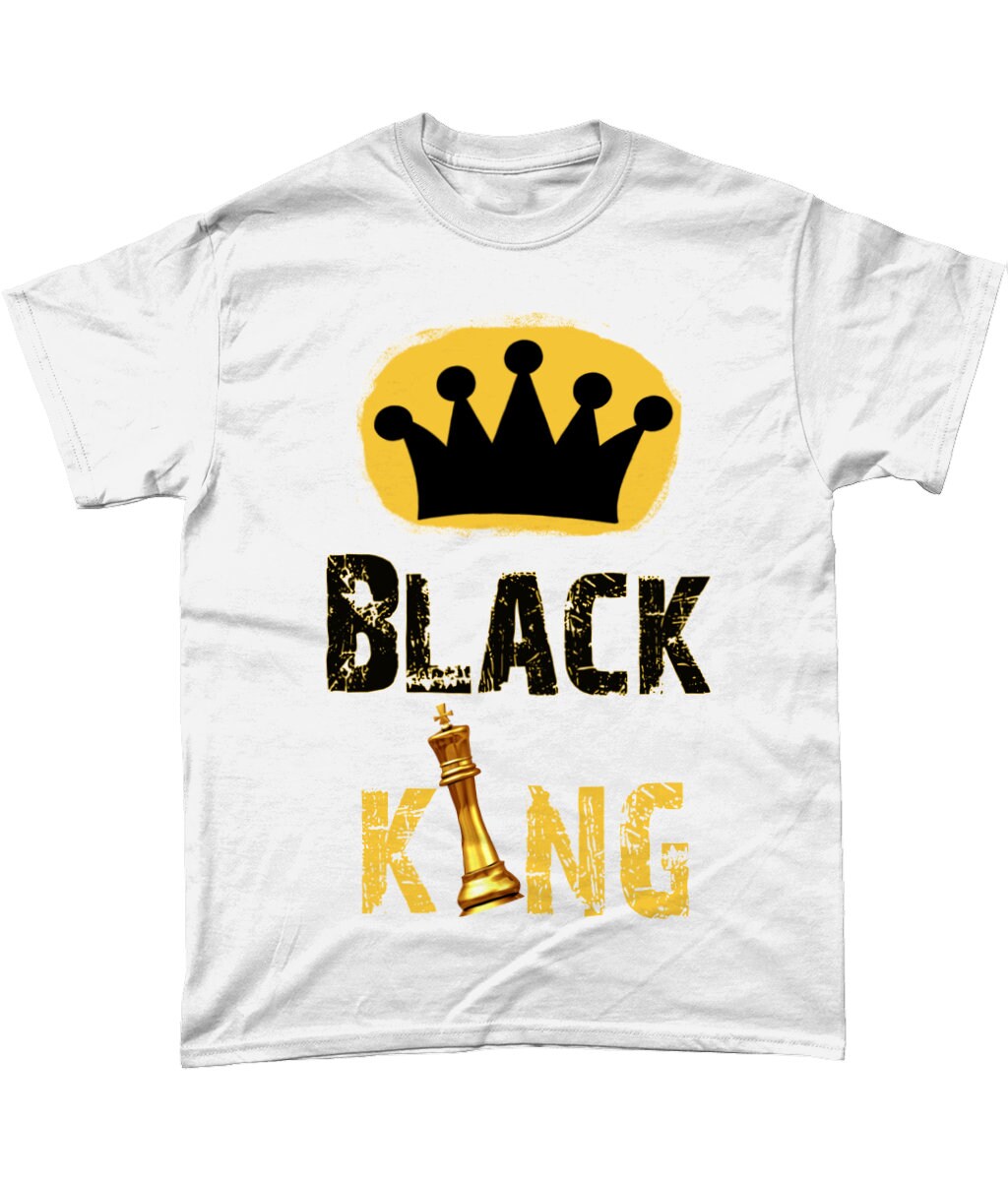 Crowned Black King T-shirt, Black Excellence T-shirt, Black Pride Tee ...