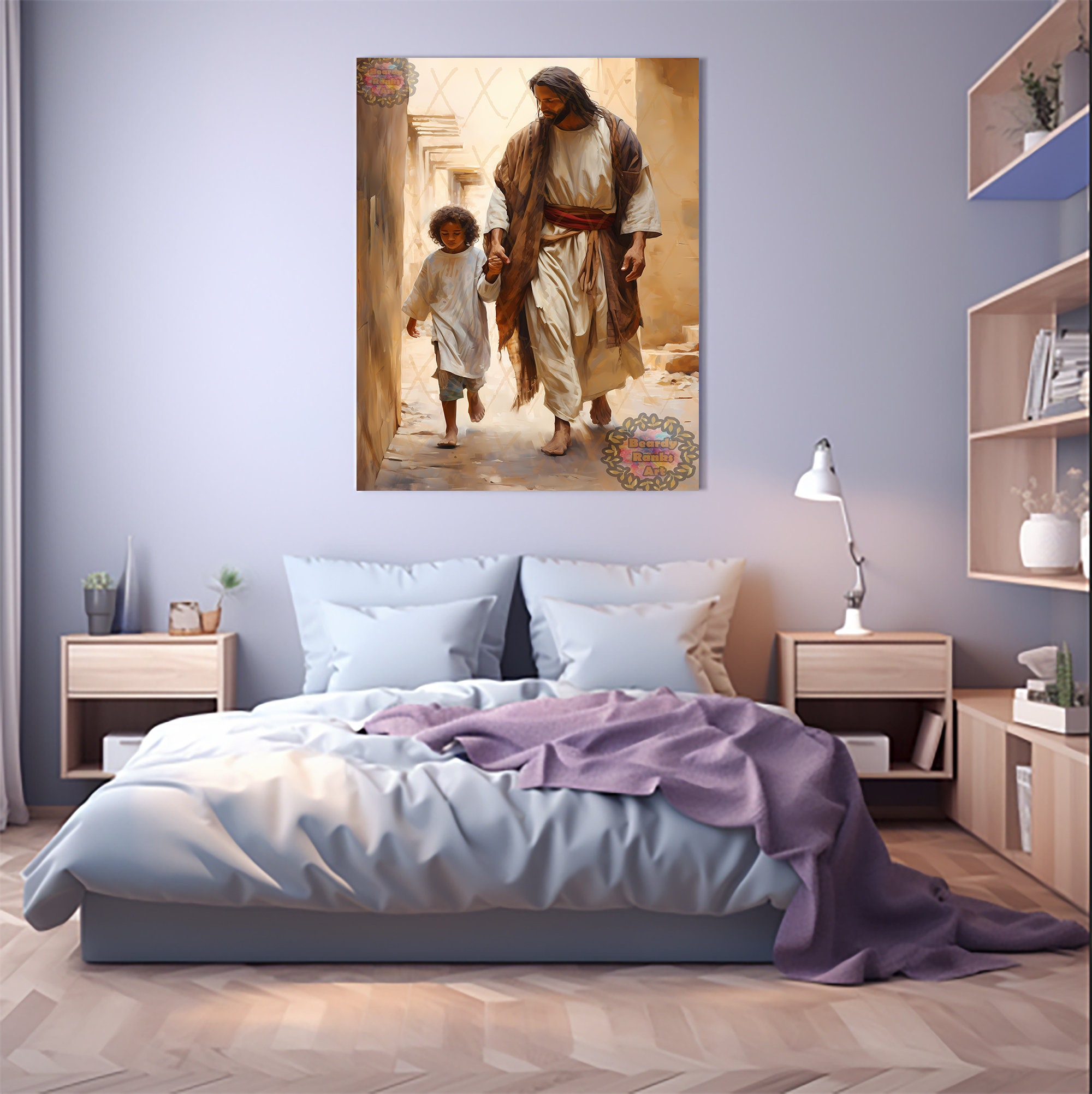 Jesus Christ Poster, Jesus Christ Wall Art, Christian Wall Art, Jesus