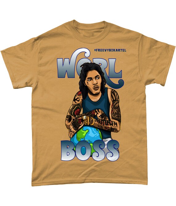 Men s Free Vybz Kartel Reggae Tshirt Ethnic Tshirt Black