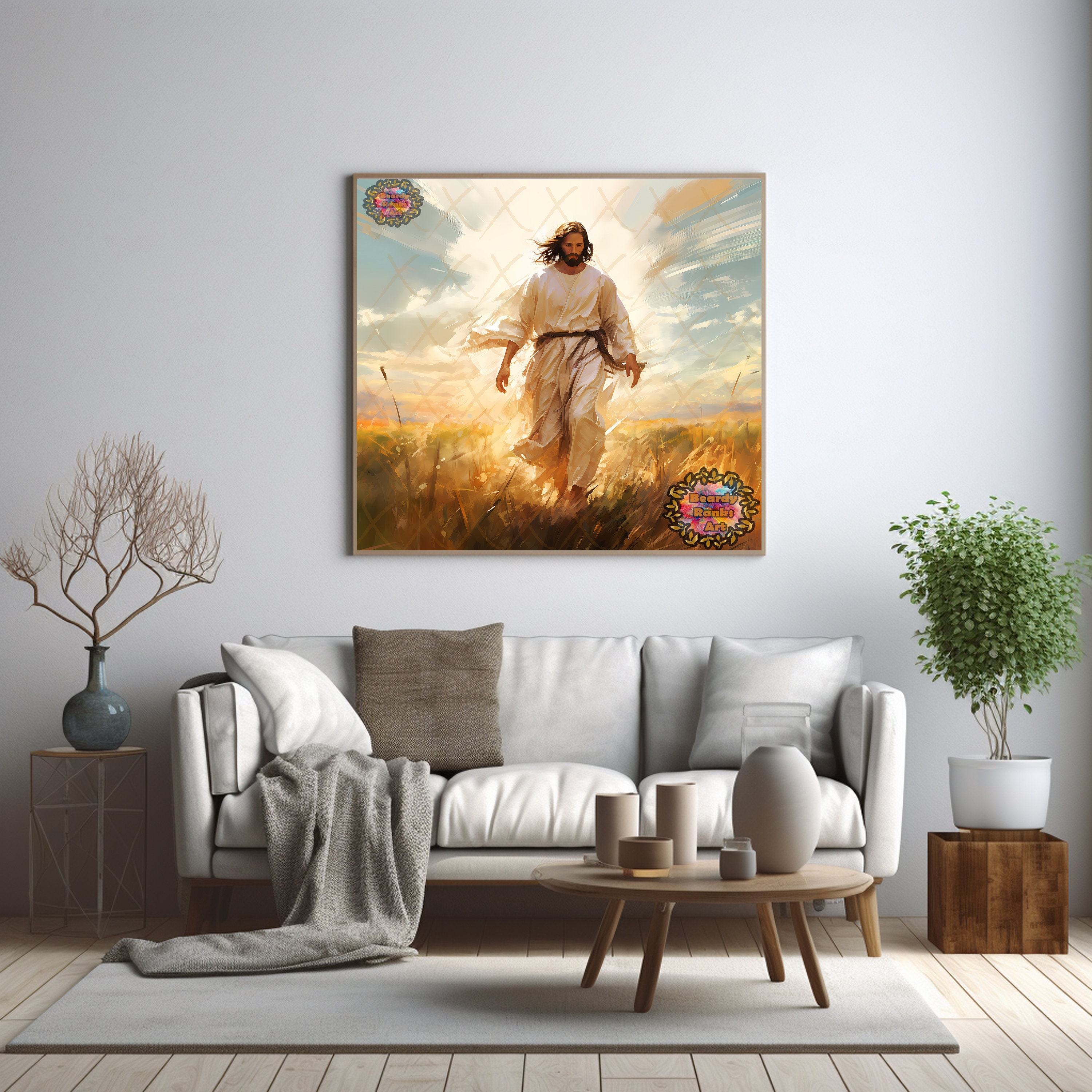 Jesus Christ Poster, Jesus Christ Wall Art, Christian Wall Art, Jesus