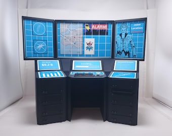 Computer Action-Figur Diorama Display