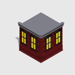 Rooftop Diorama 3D Print Files STL