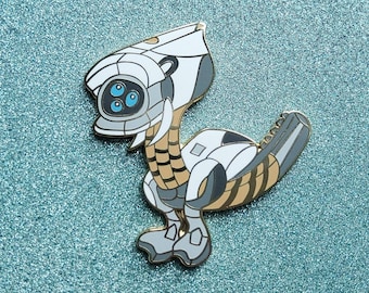 Watcher, Hard Enamel Pin Badge, Game, 40mm