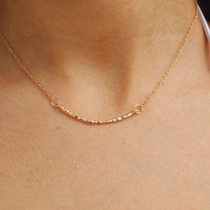 Gold Bar Halskette