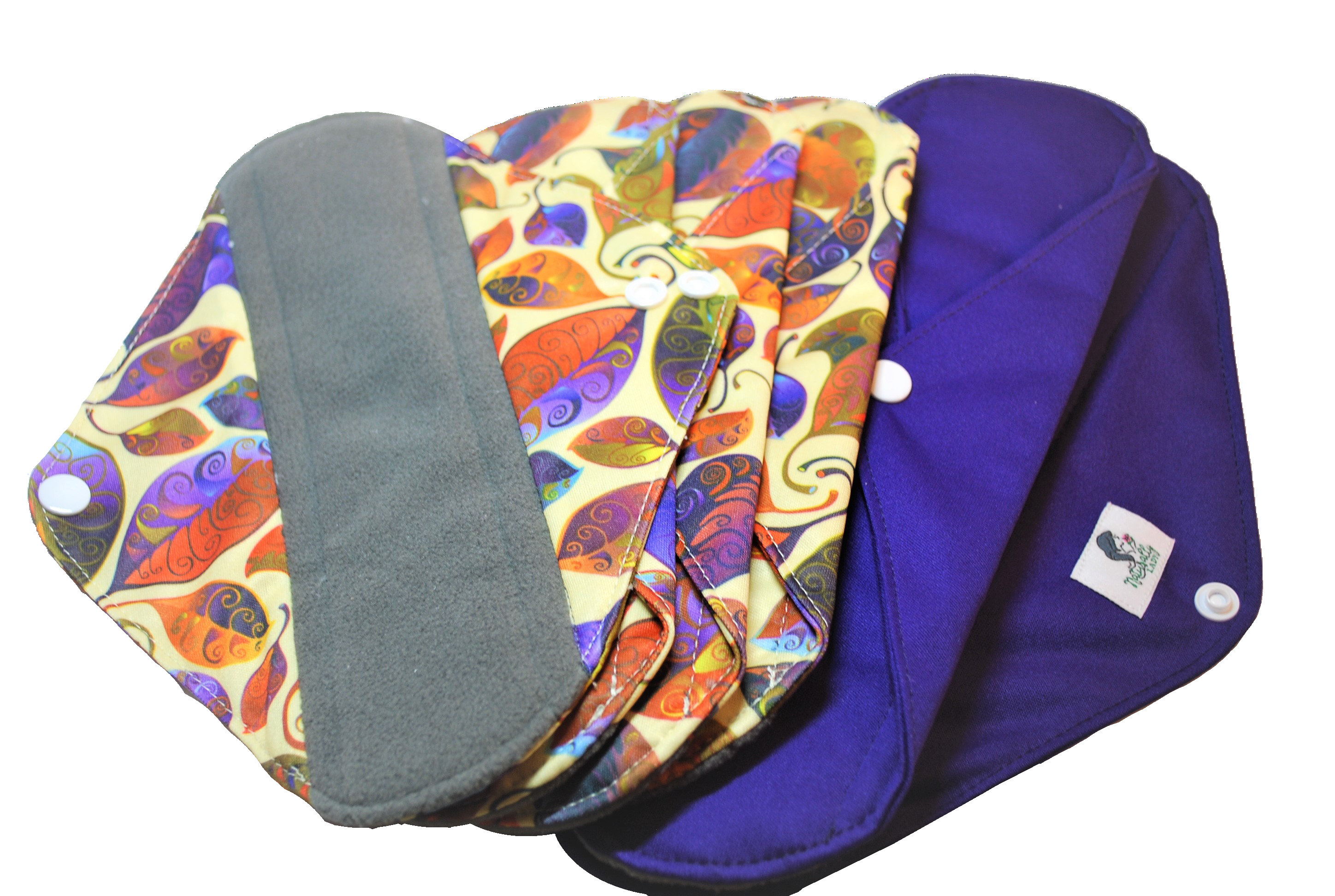 Reusable Menstrual Pad Kit With 6 Pads Normal and Abundant Flow - Etsy