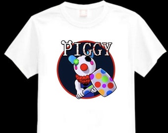 Girl Clown Etsy - clown roblox t shirt