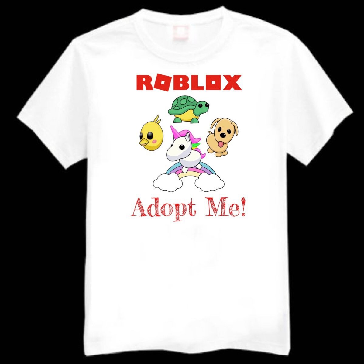 Roblox Adopt Me Pets Kids Printed T shirt Various Sizes Available Etsy Finland
