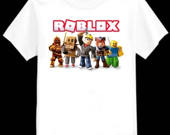 Roblox Characters Kids Printed T-Shirt Various Sizes Available