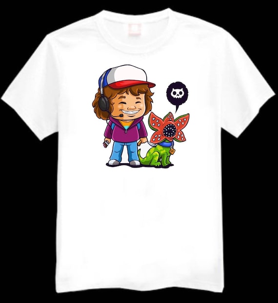 Selv tak kop servitrice Stranger Things Dustin & Dart Kids Printed T-shirt Various - Etsy