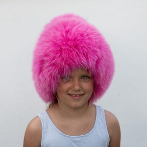 Unisex Womens Kids Fox Natural Strechable All Size Hat Woven Strips Multicoloured Red Pink Blue Green White Fur Royal  SAGA