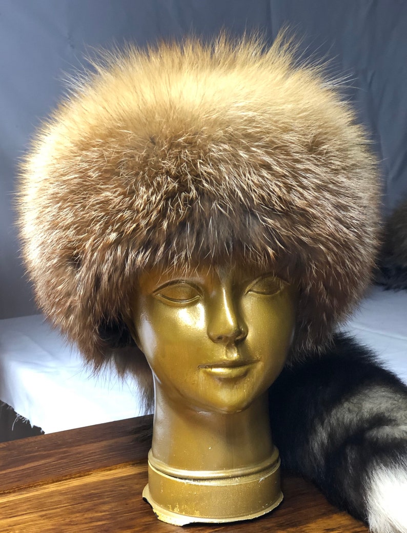 Red Fox Hat WITH TAIL Unisex Size 57CM Circumference Fur Royal Etsy UK