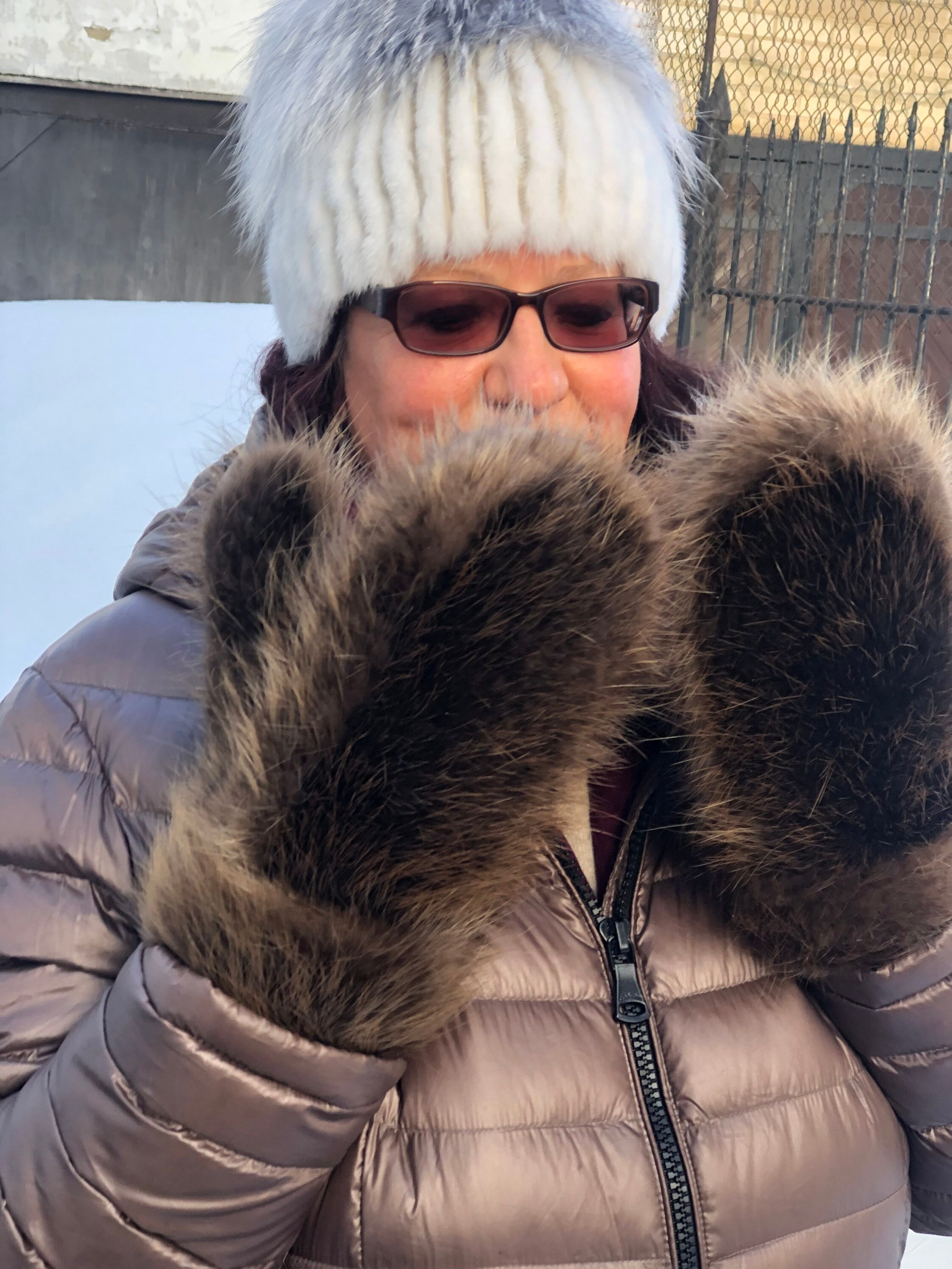 Baltic Face Womens Beaver Double Inner and Outer gloves Etsy