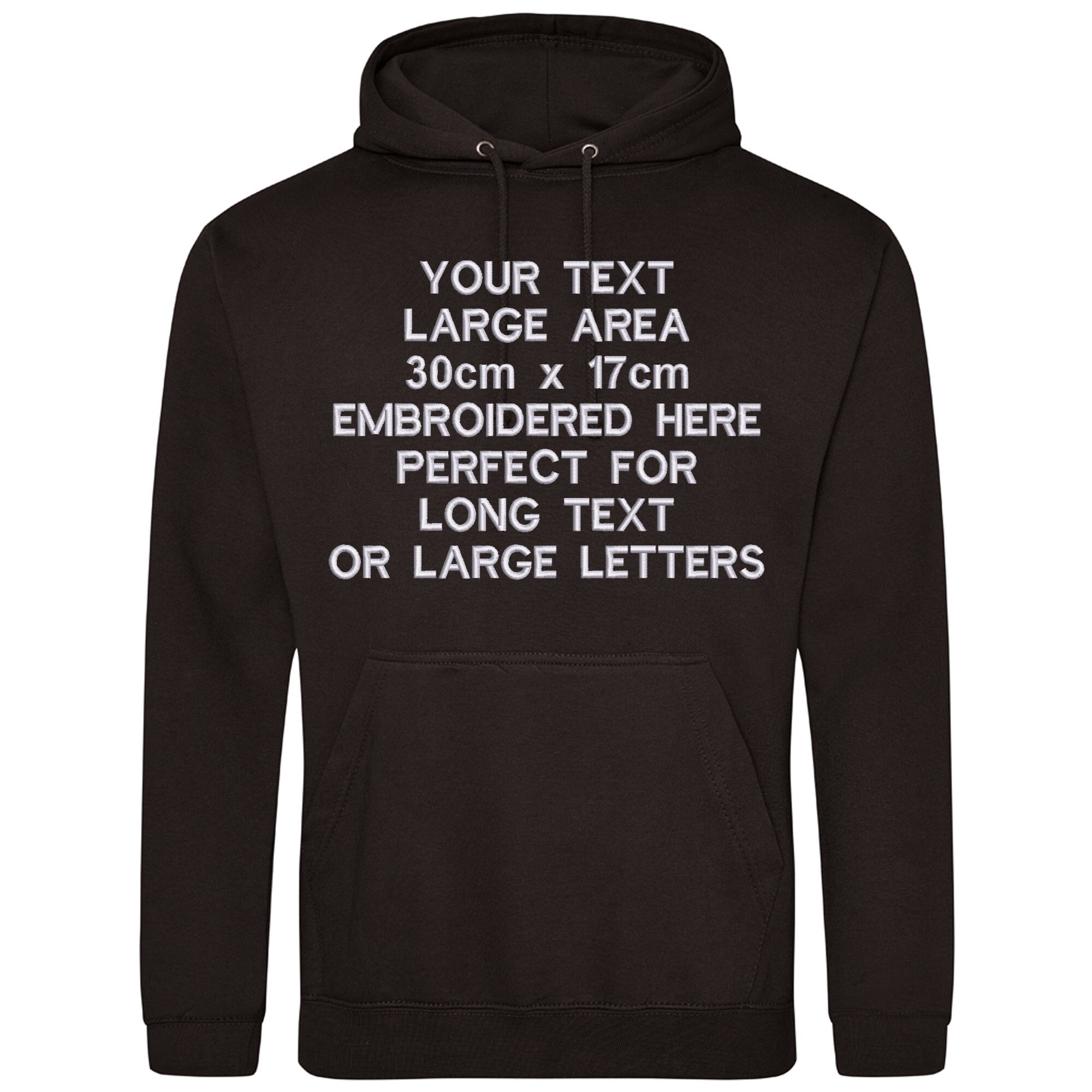 personalised embroidered hoodies uk