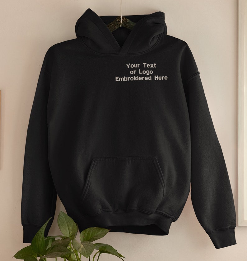 campifiziert® Logo gestickt Organic Hoodie (Stick)