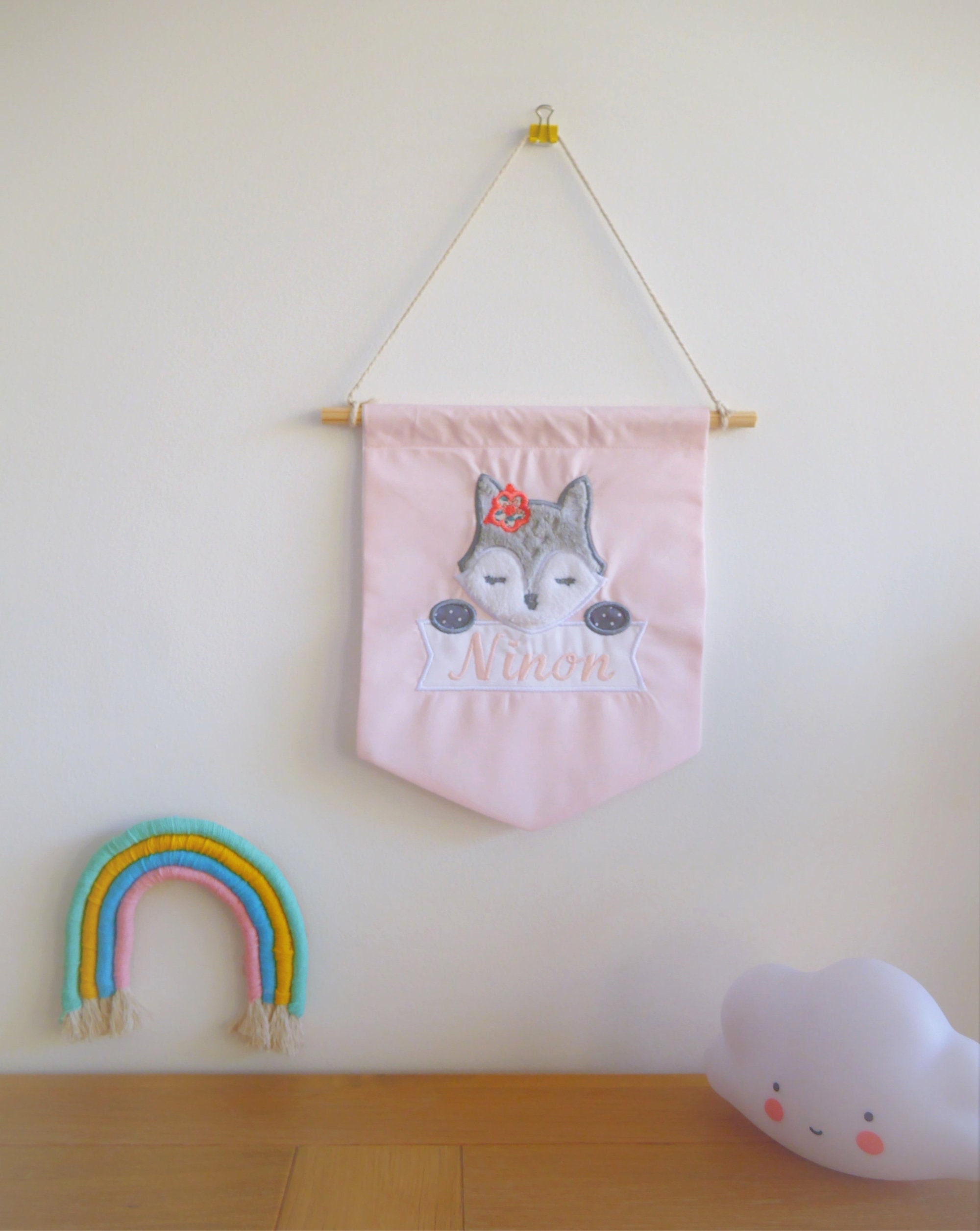 Bannière ou Cadre Renarde