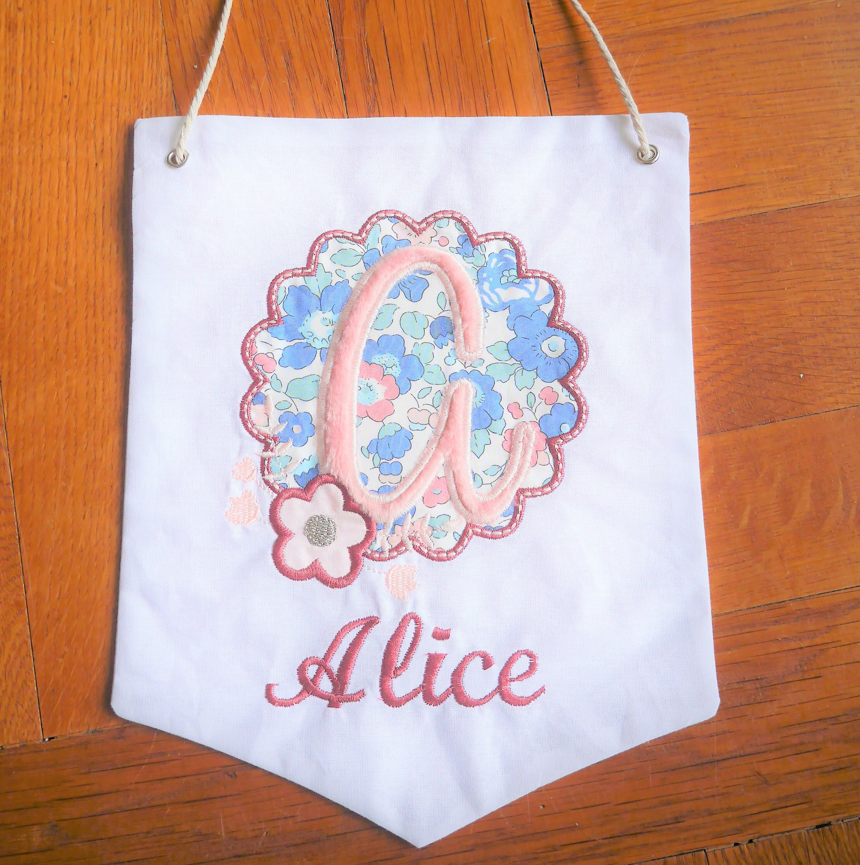 Bannière ou Cadre Fleur - Liberty Betsy