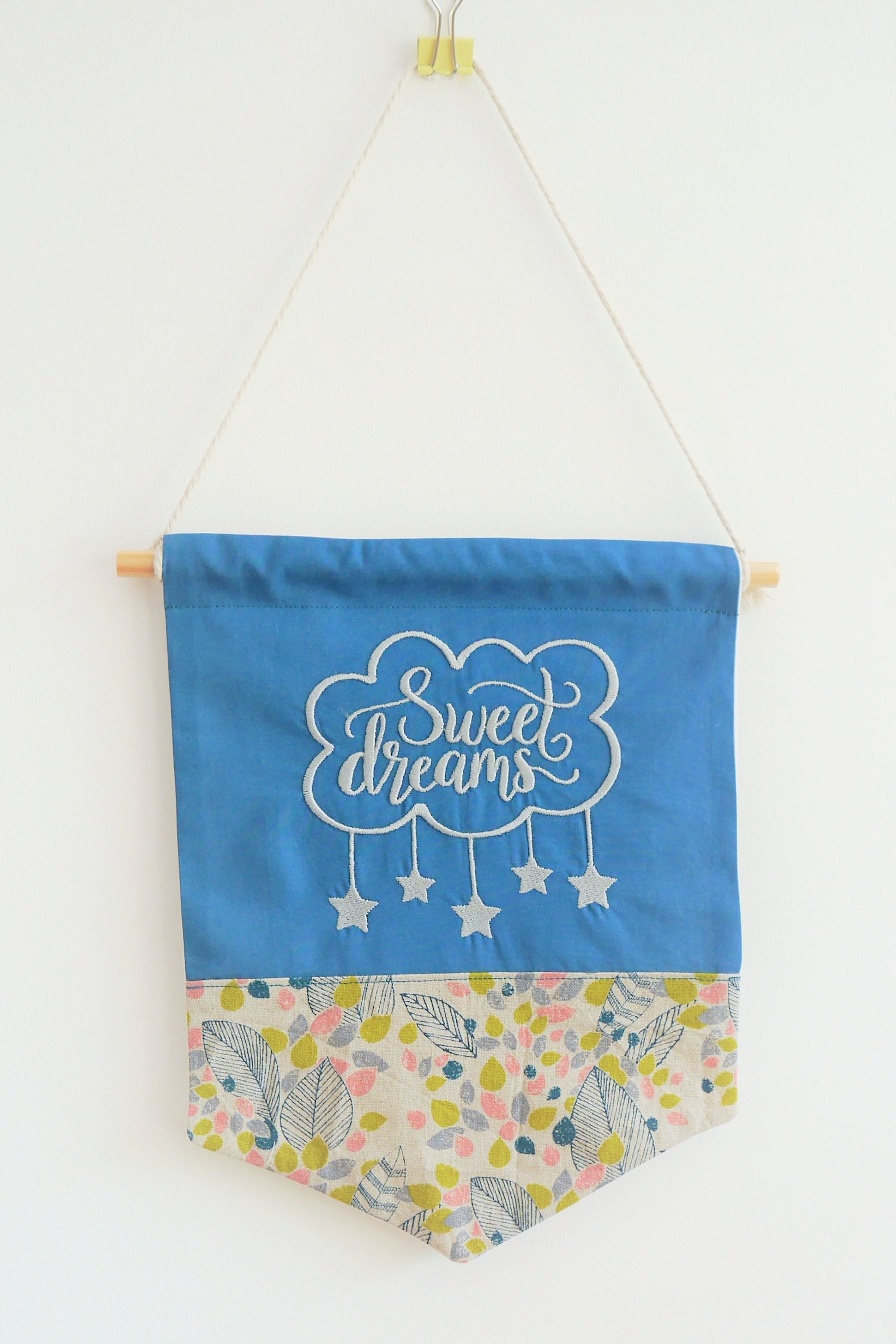 Bannière Sweet Dreams - Lin Japonais