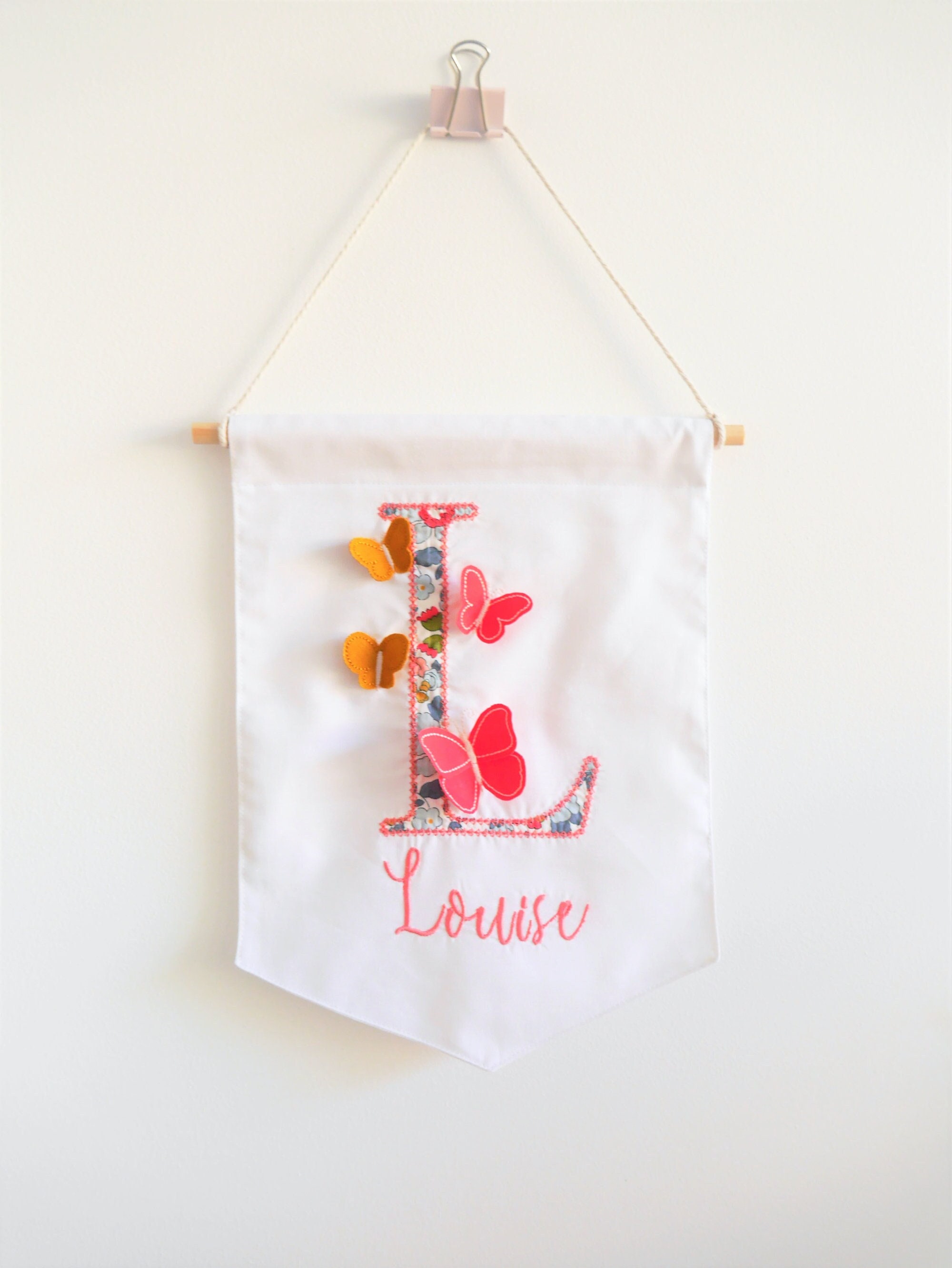 Bannière ou Cadre Papillons - Liberty Betsy