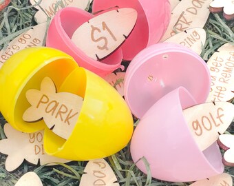 Ostereiersuche Token | Osterkörbchen für Kinder | Oster-Karotten-Ei Token | Füller Hasenkorb Ideen | Keine Süßigkeiten Korbfüller