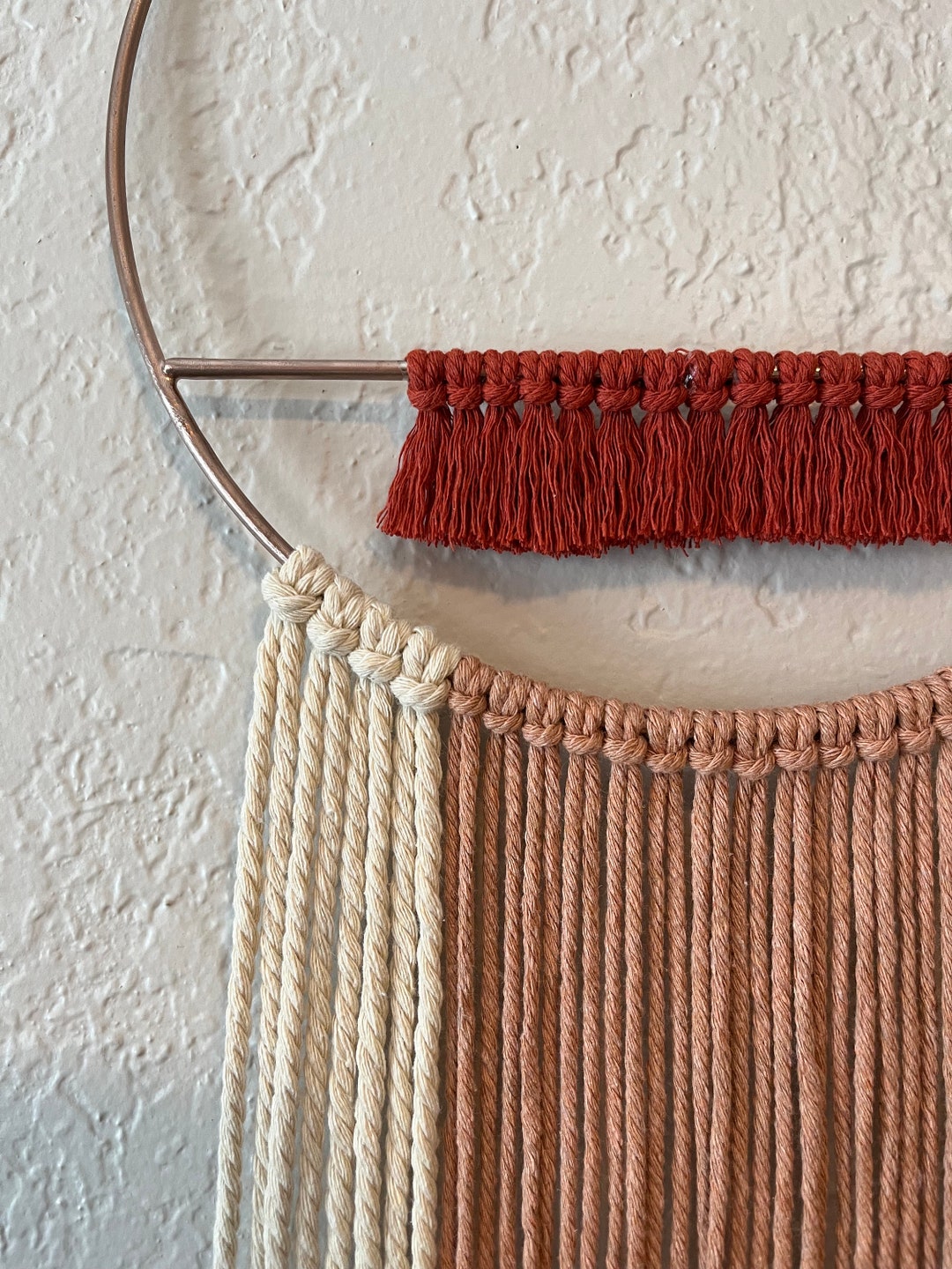 Woven Wall Decor Art Deco Macrame Art Wall Hanging Etsy