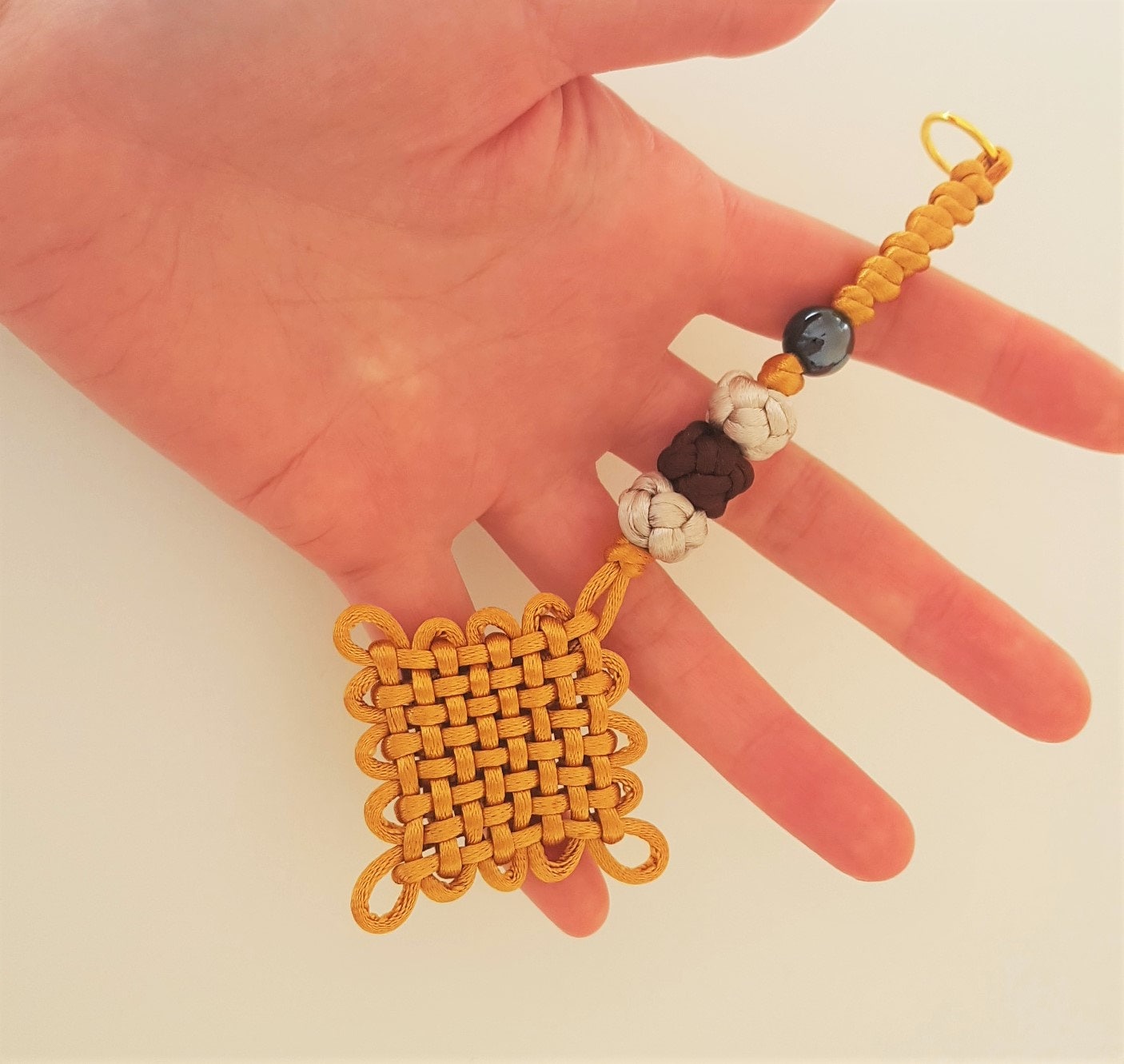 Lucky Charm Key Ring Korean Traditional Handmade Ornaments Etsy