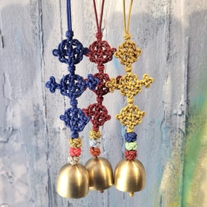 Korea Knots Bells Kdrama Home Decor Hanging Bell Good Luck Ringing Korean Culture