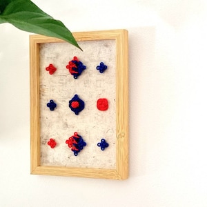 Korean Tradition Knots Maedeup Art Wood Frames Home Decoration Good Luck House Warming Gift Wall Desk Deco