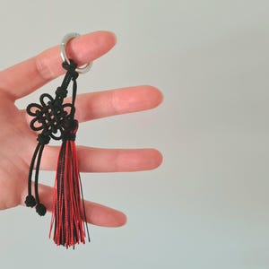 Bag Charm Korean Keychain Handmade KEY-RING Accessories Good Energy