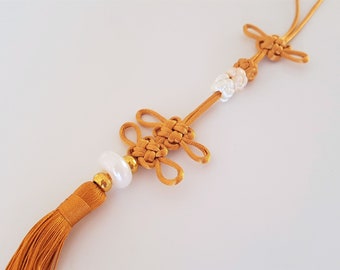 Kpop demon hunters Maedeup Hanbok Norigae Korean Traditional Knots Handmade Ornaments Tassel Hand Craft
