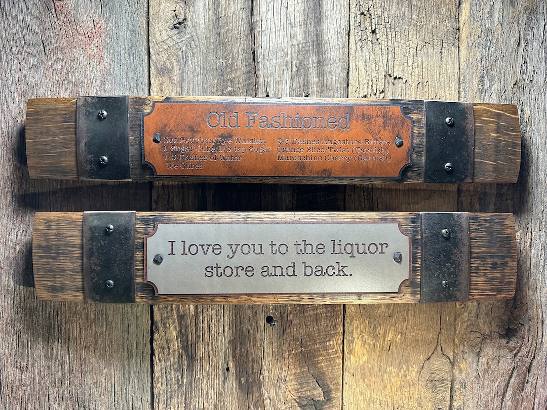 Custom Leather Sign Handmade - Etsy