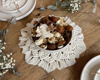 Macramé Table Wreath