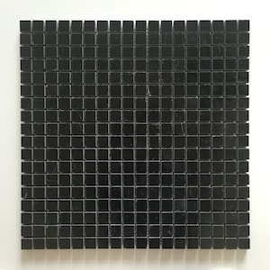 Absolute Black Marble 5/8&quot; x 5/8&quot; Mosaic Tile Polished EST000AB1