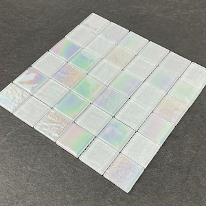 2&quot; x 2&quot; Glass Grid Wall & Pool Tiles - EST000GPT1