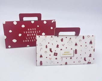 Christmas Triangle gift boxes.