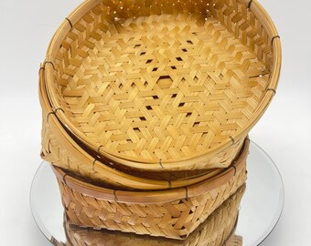 OTop bamboo basket