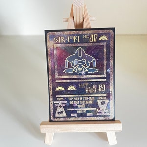 carte personnalisée Ancien Jirachi cosmos holo fanart